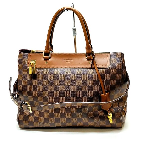 Louis Vuitton LV Hand Bag Greenwich brown Damier 695-083025 - Picture 1 of 13